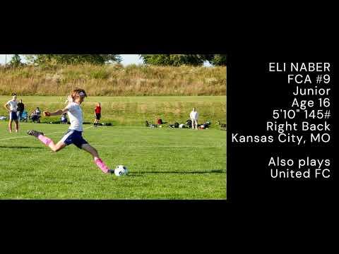 Video of Eli Naber Highlights Fall 2023 - Class of 2025