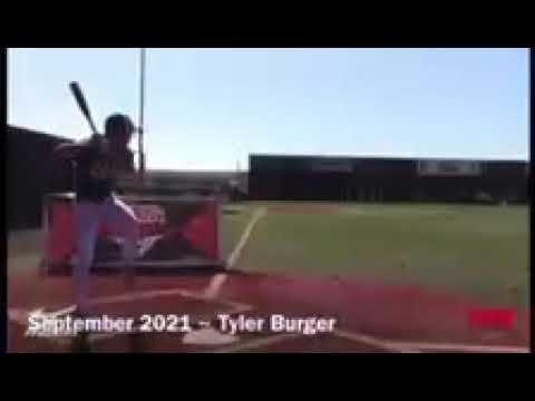 Video of Tyler Burger  2023 LHP/OF/1B CGA scout day video 