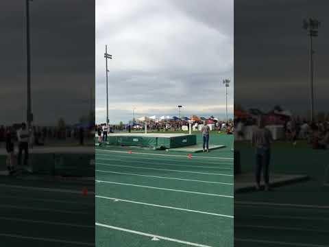 Video of Clearing 5'2" at state for first time ever 