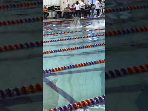 Video of Sam swimming 50 free 1/19/2019