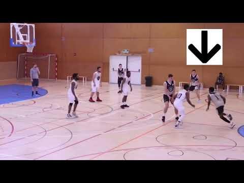 Video of Europe Basketball Academy overseas/pro placement scrimmage