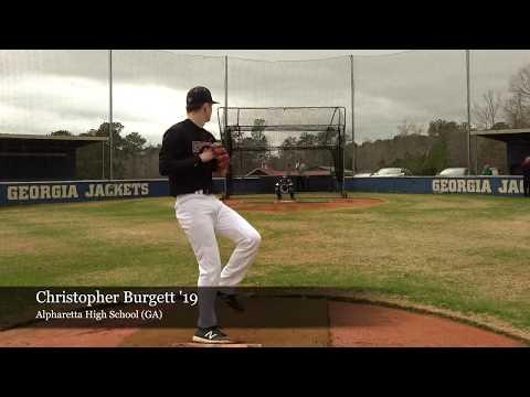 Video of Christopher Burgett '19 Pitching