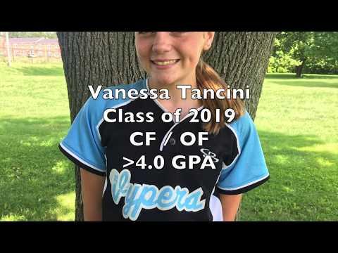 Video of Vanessa Tancini Defensive footage 