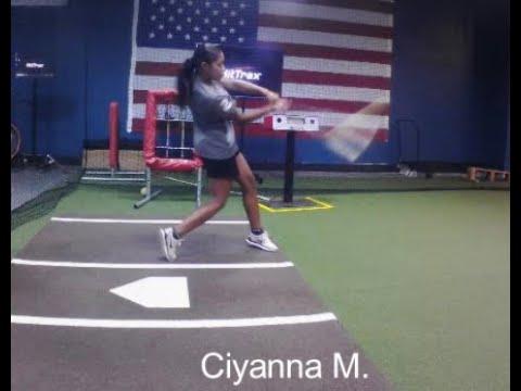Video of Ciyanna Batting/Infield/Outfield