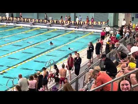 Video of 100 meter Breaststroke- 2023 Senior State