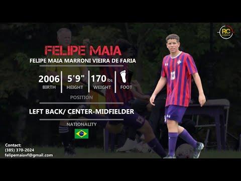Video of Felipe Maia - Left Back/Center Midfielder - 2006 (2023)