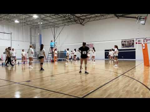 Video of Vienna Elite Fall HS scrimmage - Kayla comes in to serve at 3:45