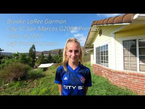 Video of Brooke's Left Footed Crosses 2021