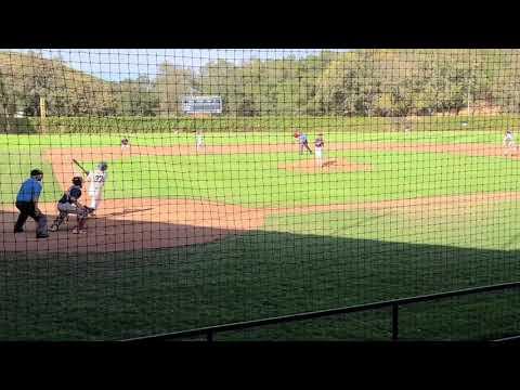 Video of 3-for-6 w/ 2 doubles at wood bat event (10-17-2021)