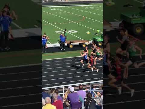 Video of 100 meter dash - 10.64