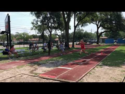 Video of Addison Berry Triple Jump 40'0"    34' board