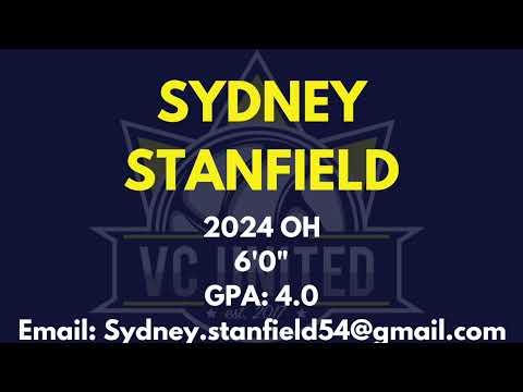 Video of Sydney Stanfield 6'0" OH - VC United