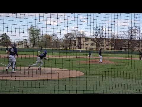 Video of Freshman College(Blue Mountain CC) 4/22/2021 An RBI TRIPLE vs. Big Bend Community College 4/22/2021