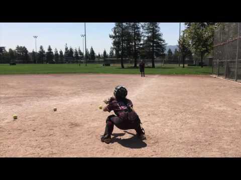 Video of Kiana Arcayena - Class of 2018 Softball Skills Video