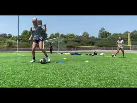 Video of Brooke's Soccer Skills 2021