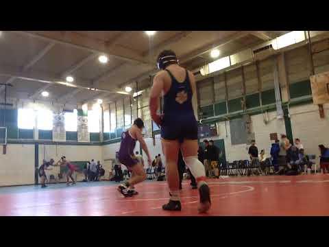 Video of 2019 Jacob McMillan Invitational Sean - Purple singlet with with tight on leg; red