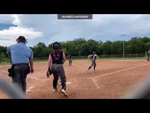 Video of Summer 2022 Softball Highlights #1-Alex Robertson