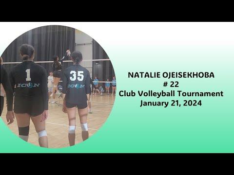 Video of 2024 Natalie Ojeisekhoba Club Tournament 