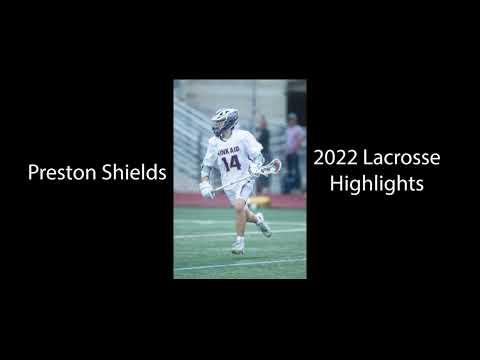 Video of Preston Shields 2022 Lacrosse Highlights