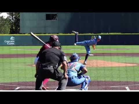 Video of 2022 RHP James Wilson vs Virgina Tech Sept 24-21 FB 86-89