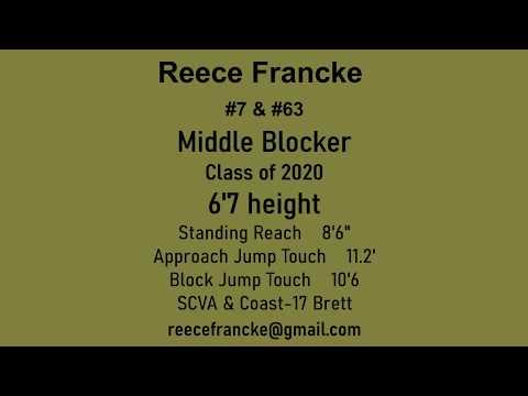 Video of Reece Francke - Summer 2019