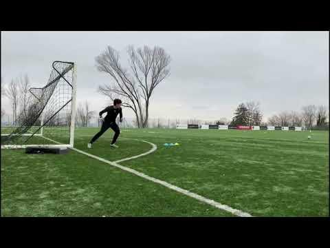 Video of Max Crothall 2024 GK training tape