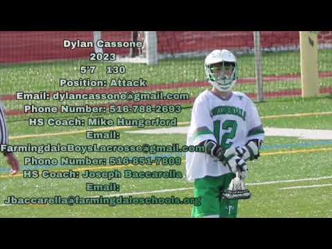 Video of Dylan Cassone (Class of ‘23) Sophomore Season Highlights 