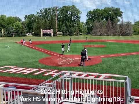 Video of 2022 Hitting Highlights 