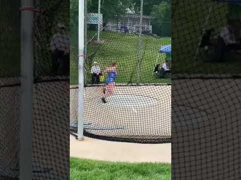 Video of State Meet Throw 2021