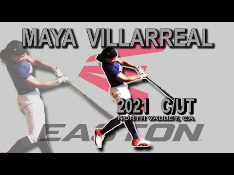 Video of 2021 maya villarreal catcher and ut softball skills video Easton elite 