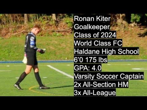 Video of Ronan Kiter Class of 2024 Junior Year Goalkeeping Highlights 22-23