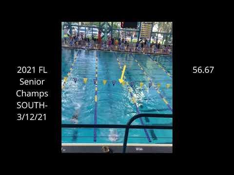 Video of 2021FL Spring Senior Championship - Sophia Nicholson- 100 free