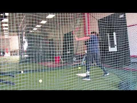 Video of Andrea Gallegos-2020, hitting practice