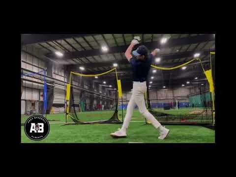 Video of Prep Baseball Report Video. Exit Velo of up to 95