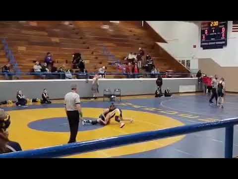 Video of Morghan Barna wrestling