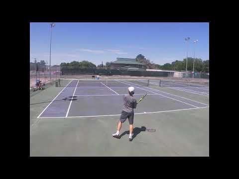 Video of Forehand practice