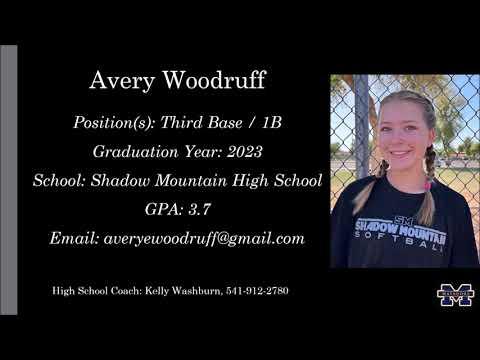 Video of Avery Woodruff 2023 Skills Video