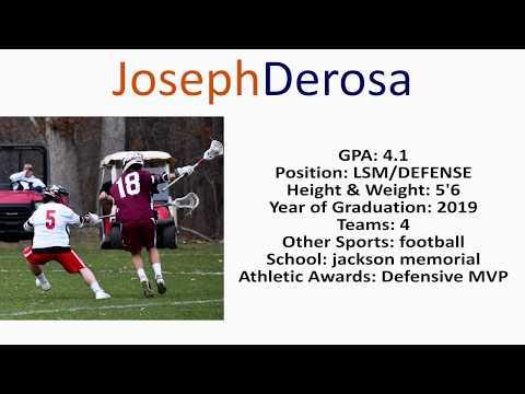 Video of Joseph DeRosa Maverick D2 Showcase