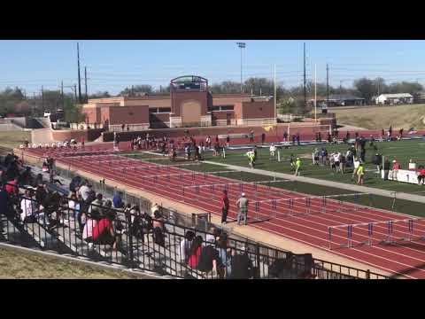 Video of 110 meter hurdles 