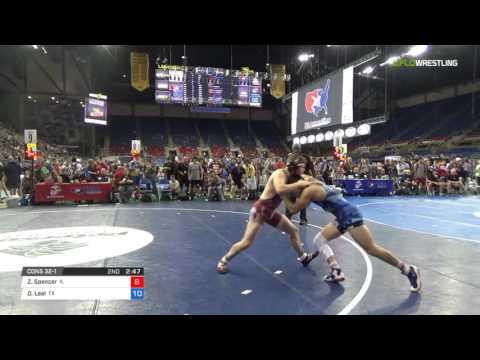 Video of Fargo Freestyle Jr 132 Leal (Blue)