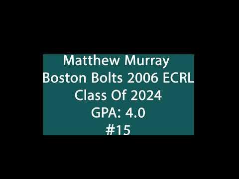 Video of Matthew Murray Highlights 