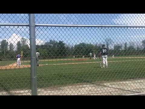 Video of Over Right fielders head for a triple