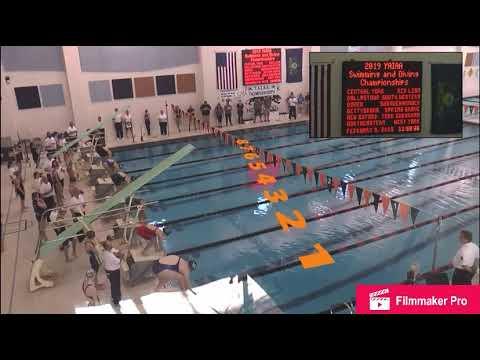 Video of Sam Trumble 100 yd Free; 2019 (sophomore)