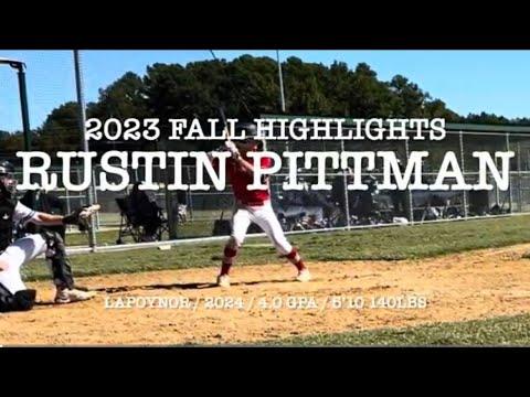 Video of Rustin Pittman 2023 Fall Season Highlights