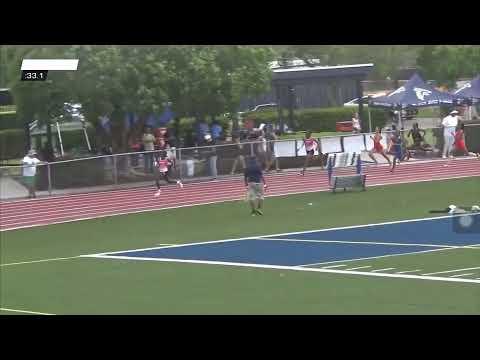 Video of 8th Grader Jamaria Richardson 400m 57.25!!! Lane 5