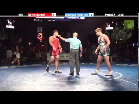 Video of 5th place All American Wrestling Match