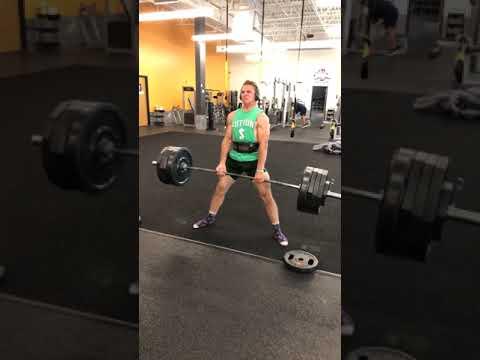 Video of 425 Straight Bar Deadlift