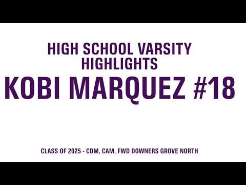 Video of Kobi Marquez Class of 2025 - Fall 2023 Highlights