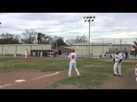 Video of Logan's line drive up the middle 