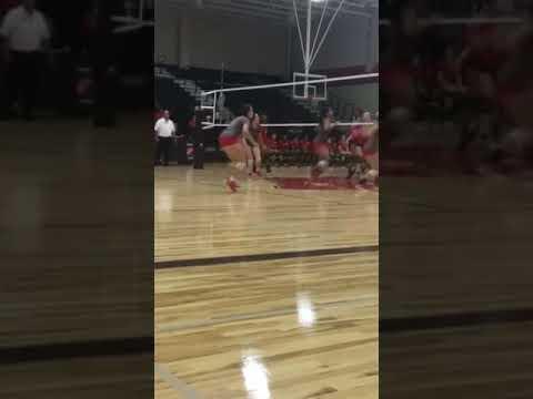 Video of volleyball game vs Wagner